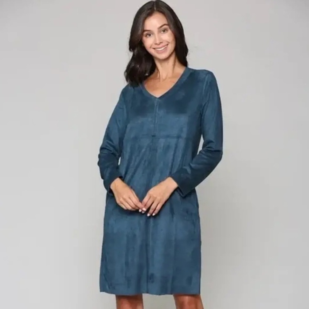 Faux Suede Dress Faux Suede Dress